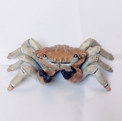 A giant crab by Iron Gate Scenery in 28mm scale printed in resin for your tabletop games, D&D monster, sea setting and other hobby needs containing one large crab to cause mayhem on your gaming table.