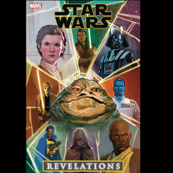 Star Wars Revelations #1 from Marvel Comics written by Ethan Sacks, Greg Pak, Marc Bernadin, Cavan Scott with art by David Baldeon, Salvador Larroca, Marika Cresta and Chris Cross. 