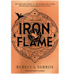 ron Flames by Rebecca Yarros hardback book