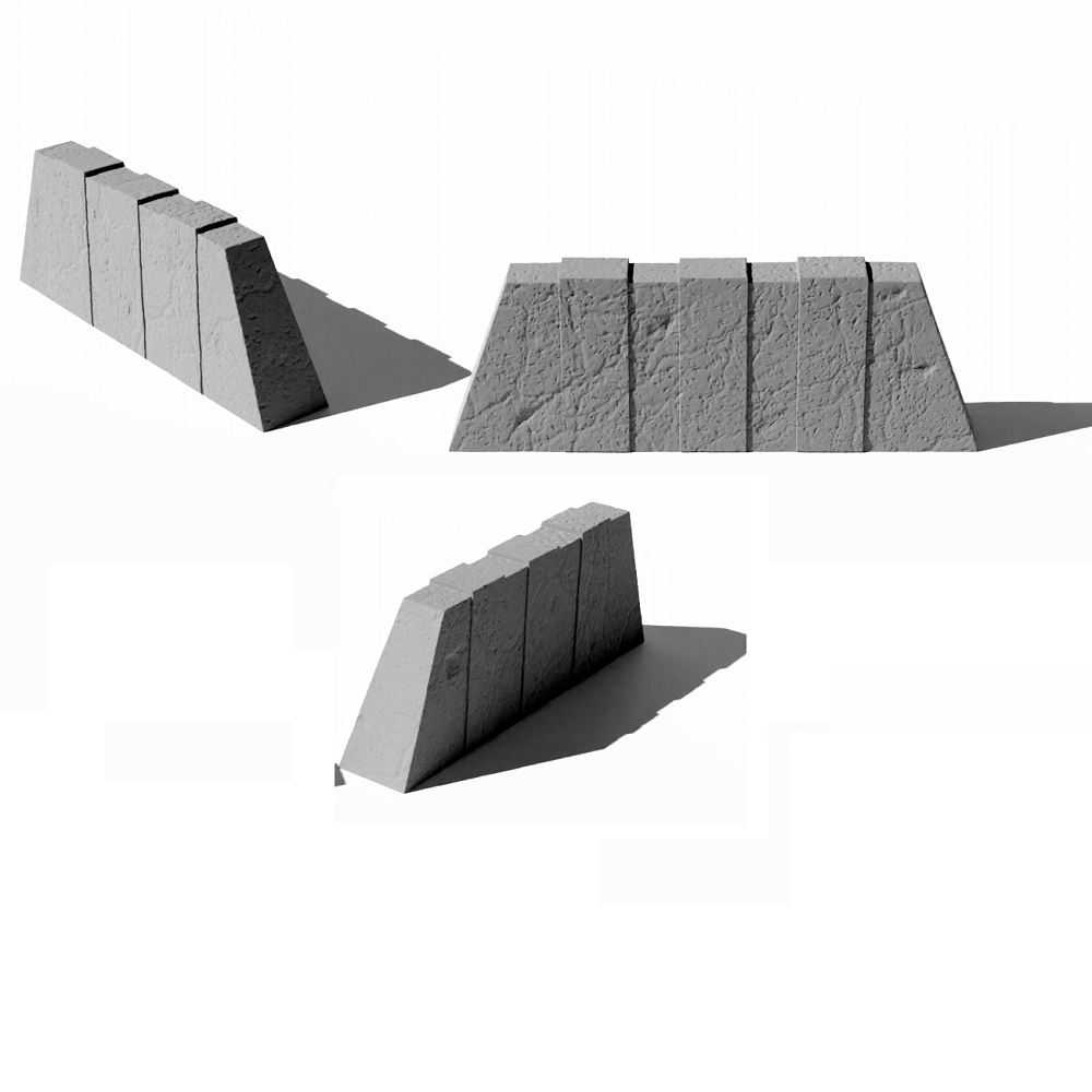 Barricades by Iron Gate Scenery for tabletop gaming