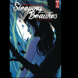 Sleeping Beauties #1 from IDW based on the horror novel by Stephen and Owen King, adapted by Rio Youers and Alison Sampson with cover by Annie Wu.