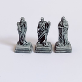 A pack of three Male Statues fro...