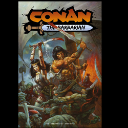Conan the Barbarian #7 from Titan Comics by Jim Zub with art by Doug Braithwaite.