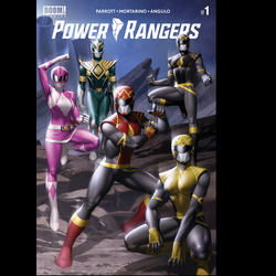 Power Rangers #1 from Boom! Studios written by Ryan Parrott with art by Francesco Mortarino.