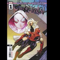 What If Dark Spider Gwen #1 from Marvel Comics written by Gerry Conway and Jody Houser with art by Ramon Bachs and cover by Greg Land