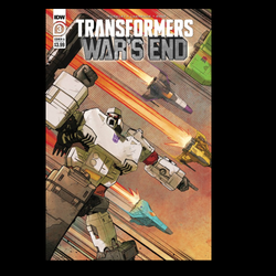 Transformers War's End #2 from IDW written by Brian Ruckley with art from Jack Lawrence. Find out the secret history behind one of Cybertron’s greatest threats, the Threefold Spark. As Exarchon looks for a third body to make himself complete once more, he also receives backup that could prove devastating to all who oppose him.  