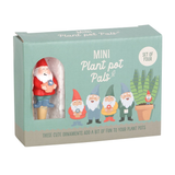 Gnome Plant Pot Palls Set Of 4