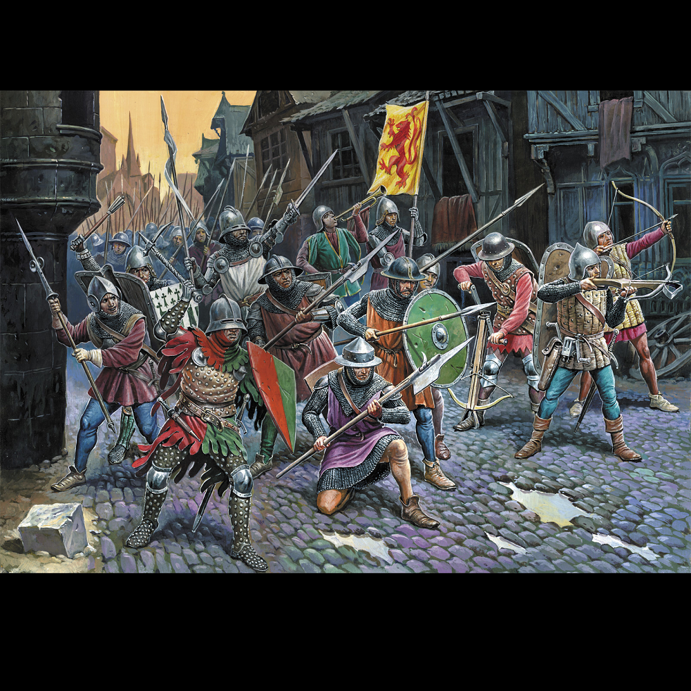 Zvezda French Infantry Hundred Years’ War| 1:72 Scale