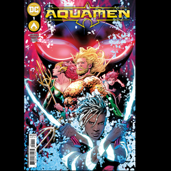 Aquamen #1 from DC by Chuck Brown and Brandon Thomas with art by Sami Basri and cover by Travis Moore.