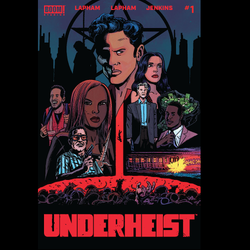 Underheist #1 from Boom! Studios by Maria Lapham, David Lapham and Hilary Jenkins with cover art A.