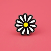Daisy Enamel Pin Badge