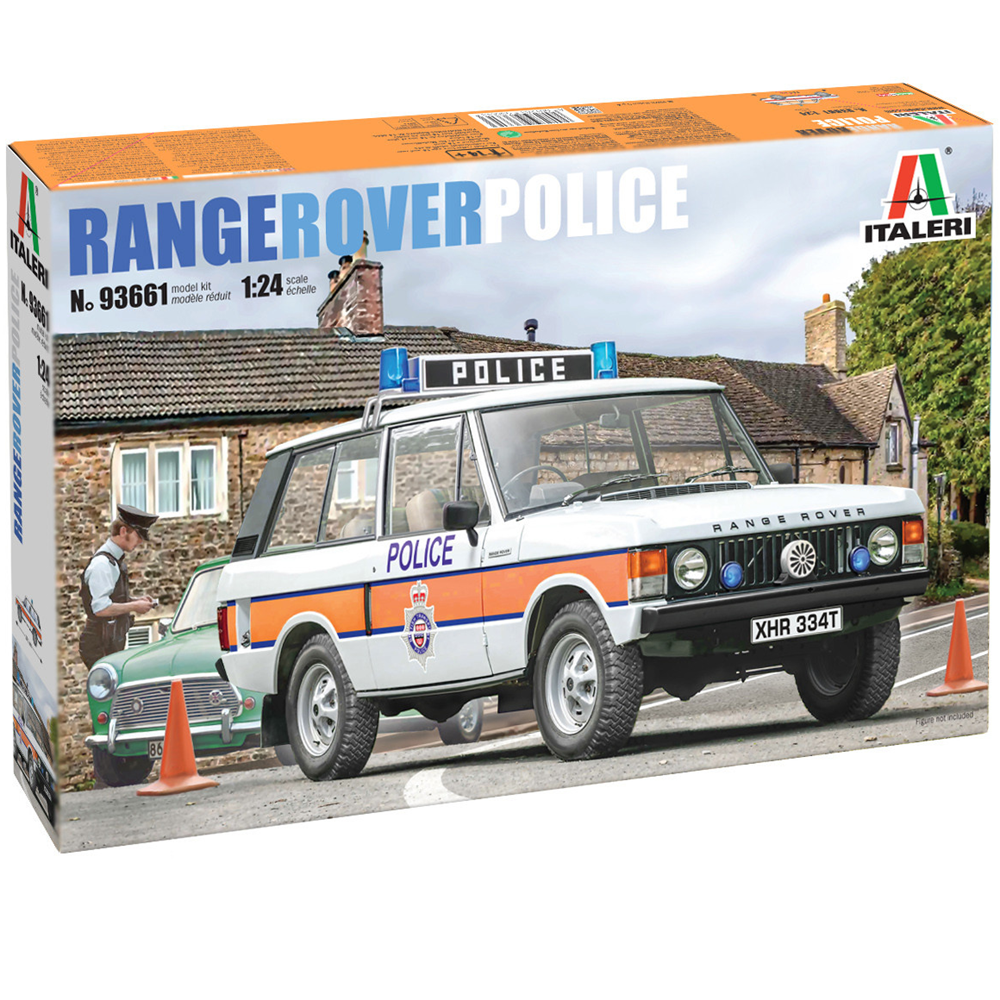 Italeri Range Rover Police Car 1:24 Scale Model Kit