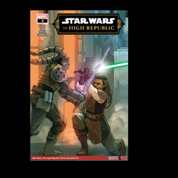 Star Wars The High Republic #3 from Marvel Comics written by Cavan Scott with art by Phil Noto. Lourna Dee's treachery has been revealed but can she escape? 