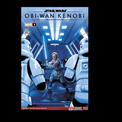 Star Wars Obi Wan Kenobi #4 from Marvel Comics written by Jody Houser with art by Salvador Larroca. Obi Wan plots a daring mission into enemy territory to rescue Leia. 