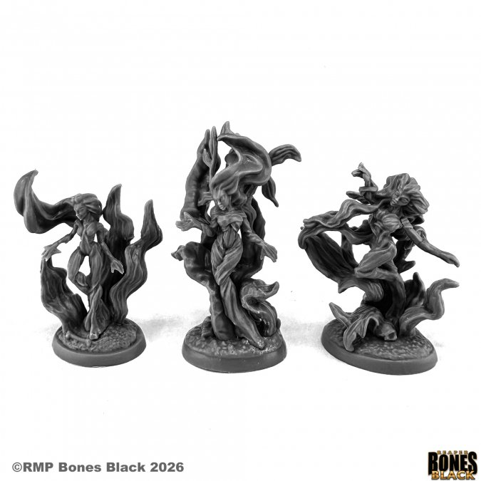 44297 Kelpies - Reaper Bones Black