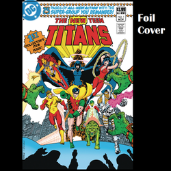 New Teen Titans #1 Facsimile Edition with foil cover art