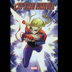 Captain Marvel #1 from Marvel Comics written by Alyssa Wong with art by Jan Bazaldua and cover by Stephen Segovia.