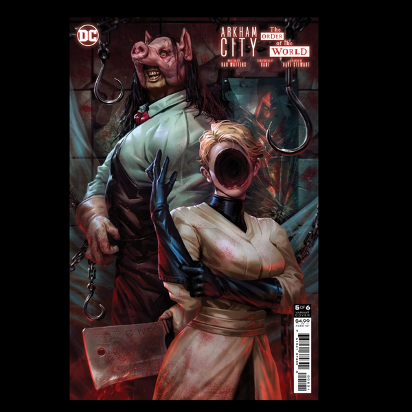 Arkham City The Order of the World #5 from DC comics, written by Dan Watters and art by Dani. 