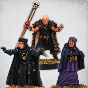 Robin Hood Villains by Crooked Dice.&nbsp; A set of three 28mm metal miniatures of the villain characters from Sherwood Forest, that members of Robin Hoods band of merry men fight.&nbsp;