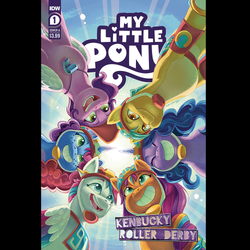 My Little Pony Kenbucky Roller Derby with cover art A by Gilly, Haines, Froese and Breckel.