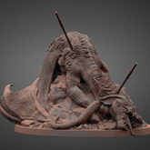 Dead Dragon by Iron Gate Scenery...