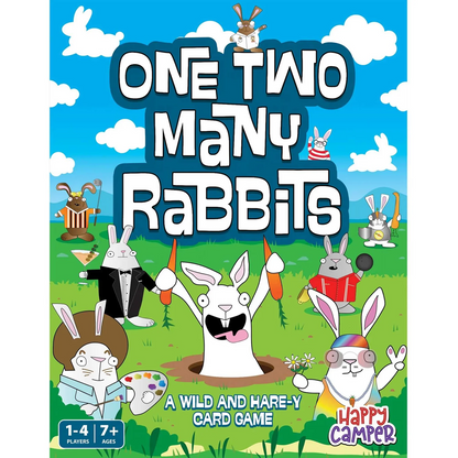 One Two Many Rabbits - Family Card Game