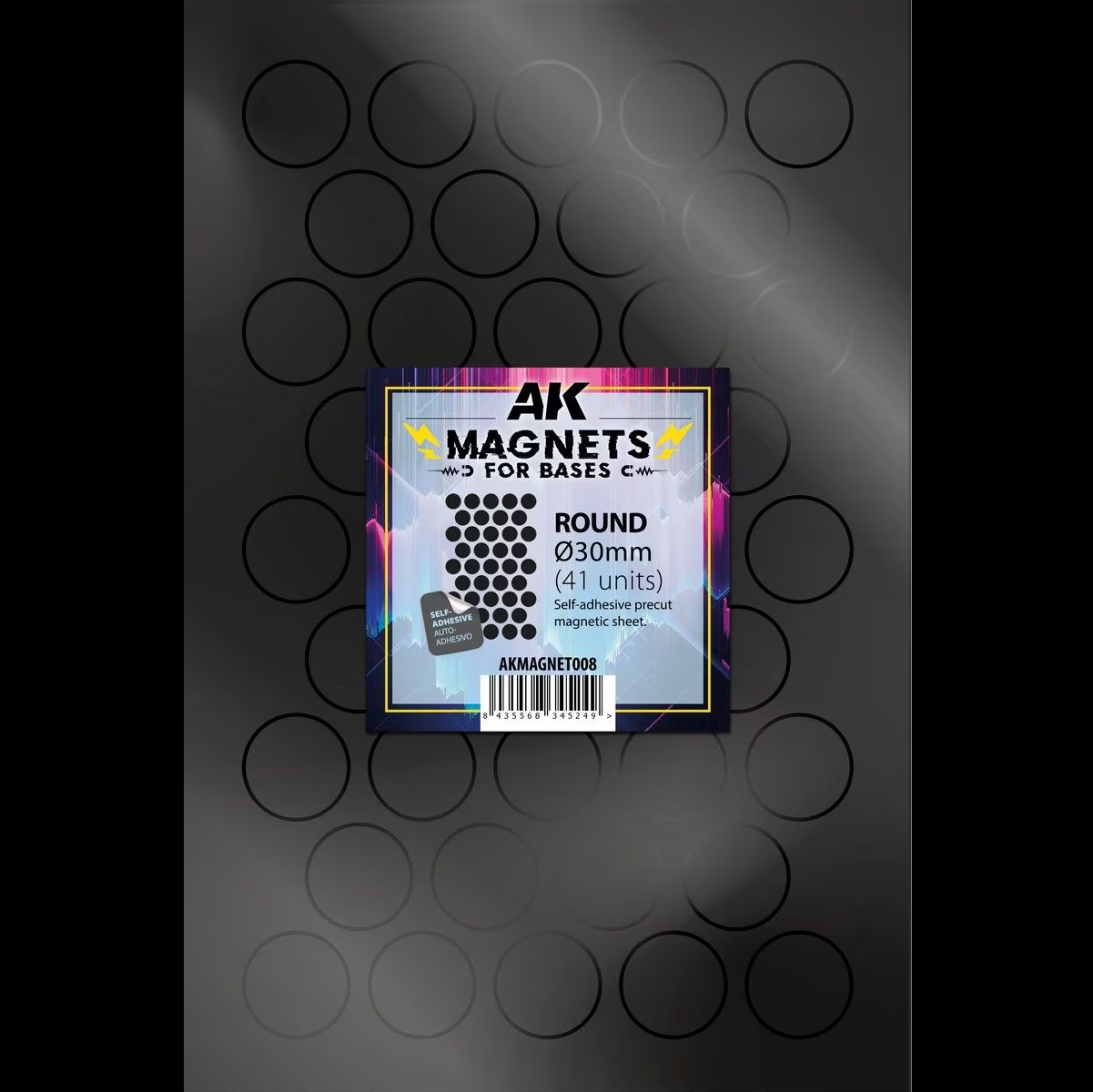 AK Magnet Sheet Round 30mm
