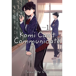 Manga Komi Can't Communicate Volume 1 by Tomohito Oda. 