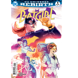 Batgirl #1 from DC Universe Rebirth series written by Hope Larson with standard cover art by Rafael Albuquerque