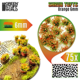 Orange Shrub Tufts 6mm - Green S...