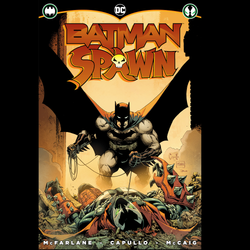 Batman Spawn #1 One Shot from DC by Todd McFarlane with art by Greg Capullo.