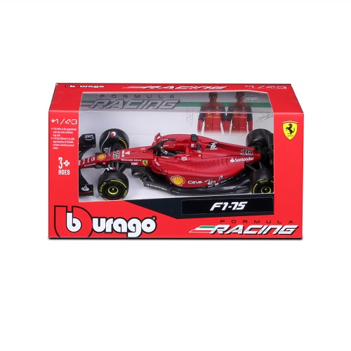 F1-75 Ferrari F1 2022 1/43 Die-Cast Car - Bburago