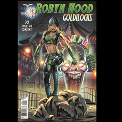 Robyn Hood Goldilocks #1 from Zenescope Comics by Joe Brusha with art by Babisu Kourtis.