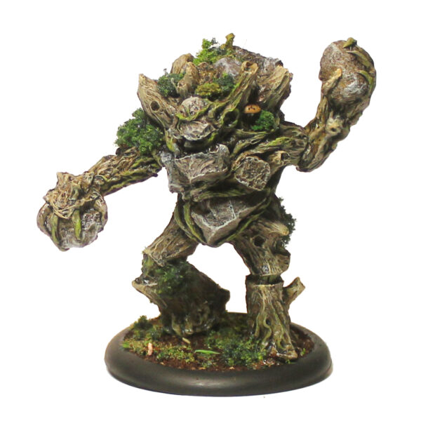 Six Soul Sluagh by Oakbound Studio. A lead pewter miniature representing an animated rock and tree creature 