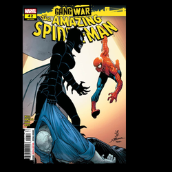 Gang War The Amazing Spider Man #42 from Marvel Comics written by Zeb Wells with art by John Romita Jr. The Beetle has stepped up in her father's absence, and she's become a very different Janice Lincoln. She's smart, dangerous and ready to take the big chair. With Spider-Man and others distracted by Kingpin, she just might do it. 