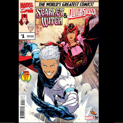Scarlet Witch &amp; Quicksilver #1 from Marvel Comics written by Steve Orlando with art by Lorenzo Tammetta.