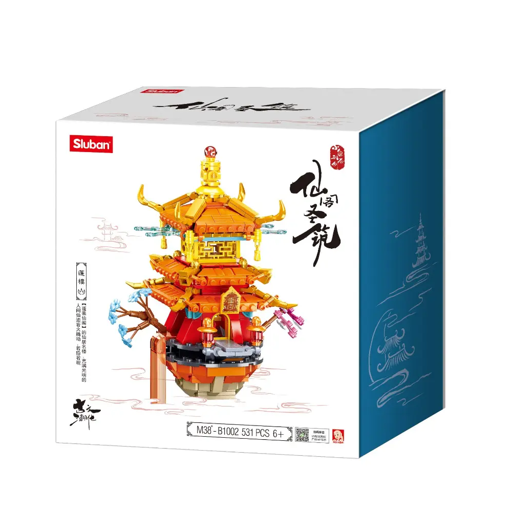 Sluban The Penglou Pavilion - Building Brick Kit