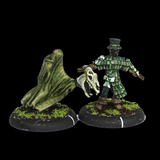 Lords of Summer by Oakbound Studio. A pack of 2 lead pewter miniatures supplied with 30mm round lipped bases. One of Mrs MLGs favourites from the range, two miniatures full of character for your tabletop.