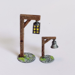 Lanterns & Bell - Iron Gate Scenery