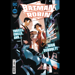 Batman And Robin #5 by DC comics written by Joshua Williamson with art by Simone Di Meo and cover art variant A.