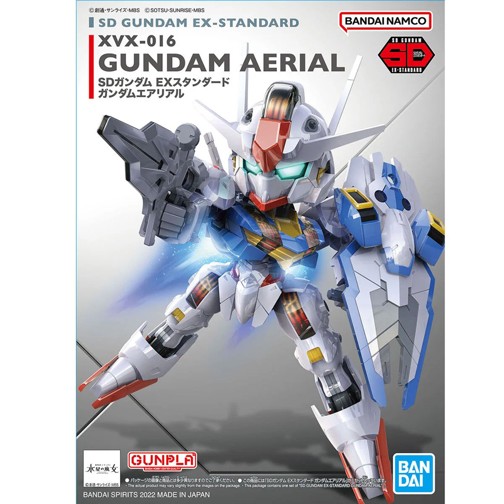SD Gundam Ex-Standard XVX-016 Gundam Aerial – Bandai Gunpla