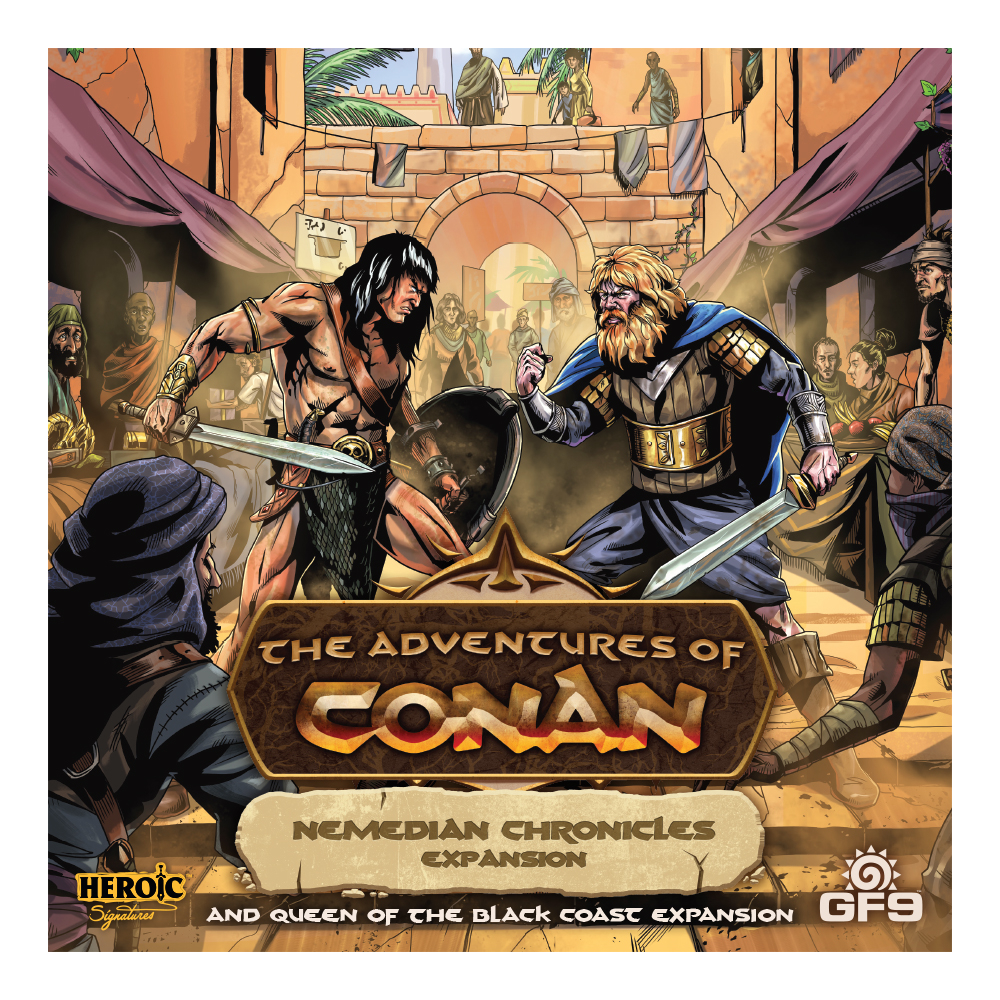 The Adventures of Conan Expansions: Nemedian Chronicles & Queen of the Black Coast