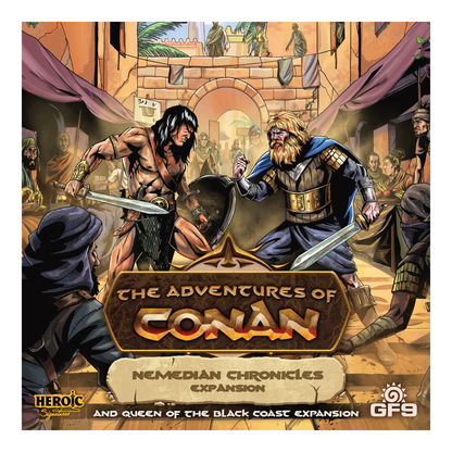 The Adventures of Conan Expansions: Nemedian Chronicles & Queen of the Black Coast