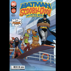 The Batman Scooby-Doo Mysteries #10 from DC by creators Ivan Cohen and Dario Brizuela. DC Comic