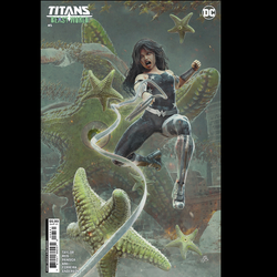 Titans Beast World #5 from DC written by Tom Taylor with art by Ivan Reis and Danny Miki and cover art B.