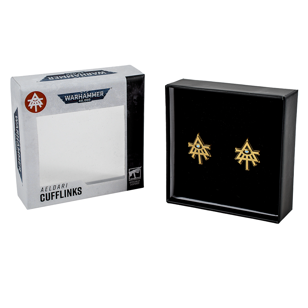 Warhammer 40k Aeldari Cufflinks