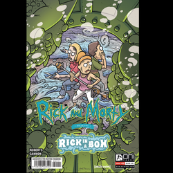 Rick & Morty Presents Rick In A Box #1 from Oni Comics by Rafer Roberts with Cannon and Mcginty featuring cover art A.