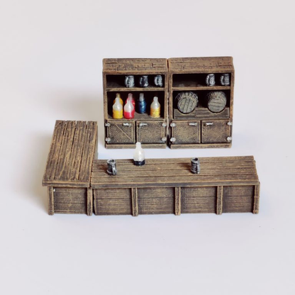 Tavern Bar & Accessories - Iron Gate Scenery