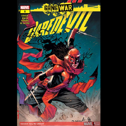 Daredevil Gang War #1 from Marvel Comics by Erica Schultz with art by Sergio Davila.