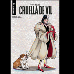 Disney Villains Cruella De Vil #1 by Dynamite Comics written by Sweeney Boo with art by M Puglia and cover art C.